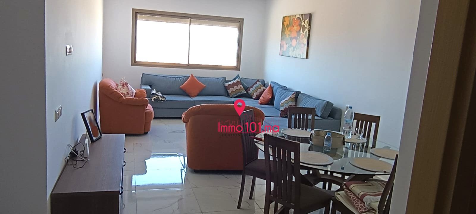 Location appartement avec vue sur mer à Harhoura ZLLAM2397